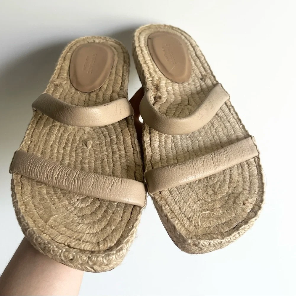 Everlane The Espadrille Sandal in Sand Size 8